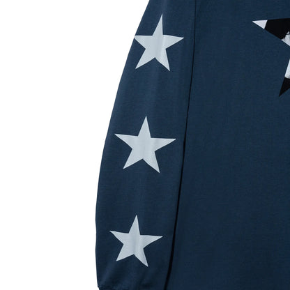 Sudadera de Manga Larga Anxiety Star de Cuello Redondo